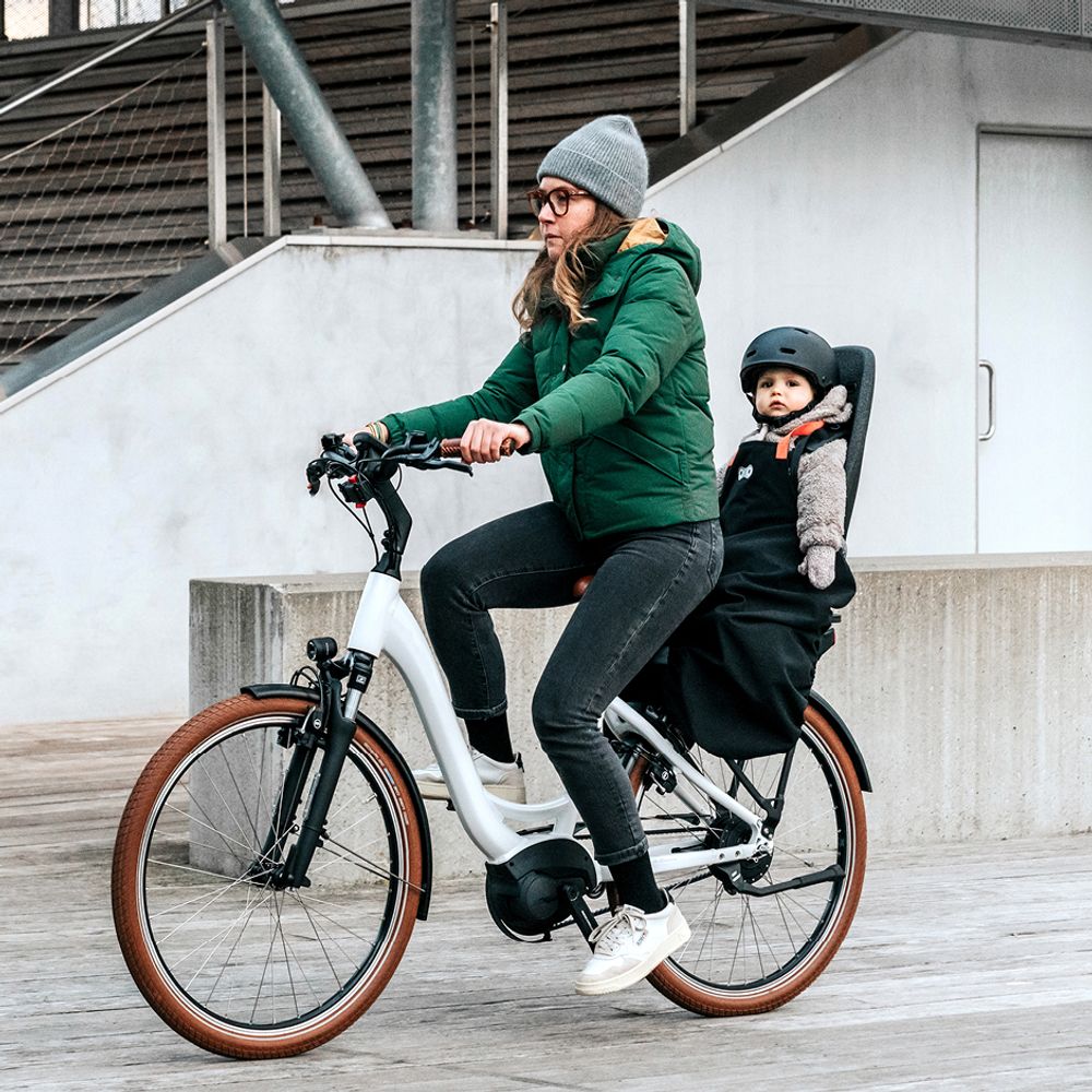 Children's fashion - Frog Bike Seat Apron - RAINETTE