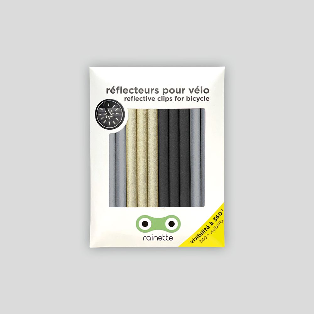 Objets design - Réflecteurs pour rayons de vélo - RAINETTE