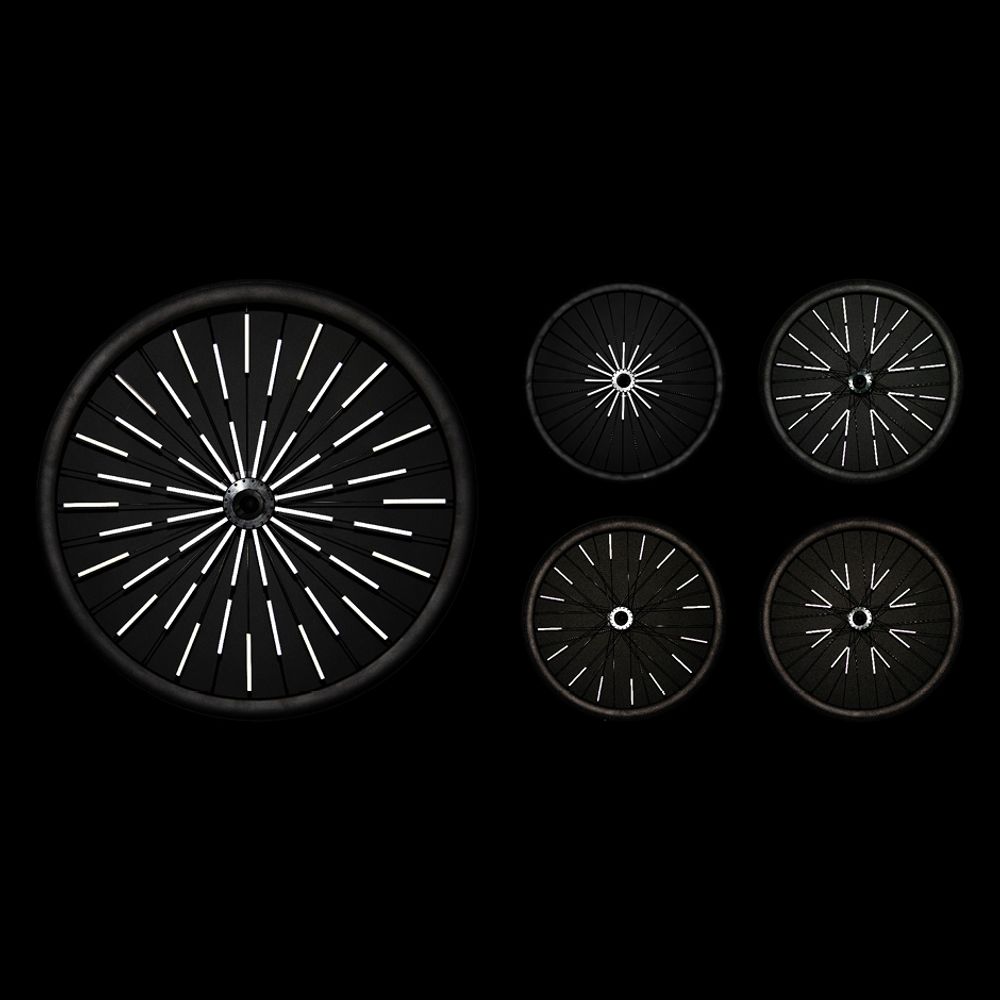 Objets design - Réflecteurs pour rayons de vélo - RAINETTE
