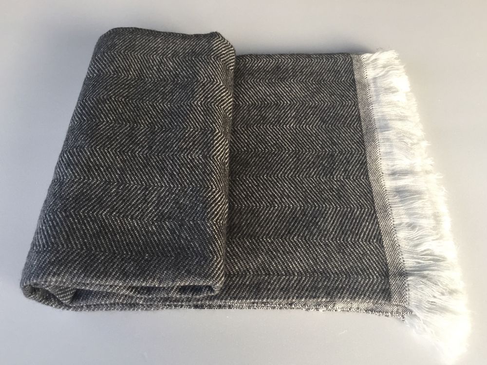 Plaids - Plaids en laine cachemire, couverture en laine et cachemire, wool and cashmere blanket. - COCOON PARIS