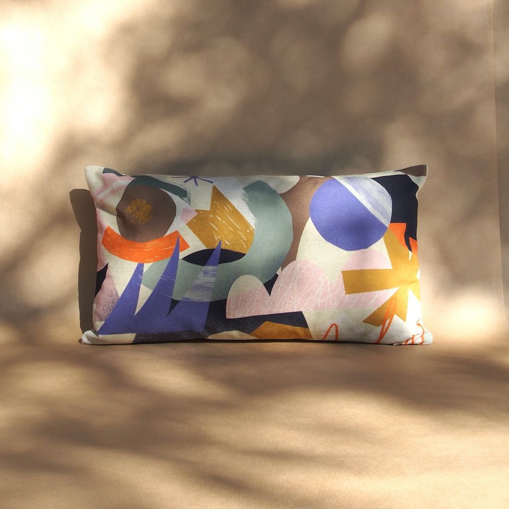 Fabric cushions - Cushion "Fresque" - MAISON RACONTEMOI