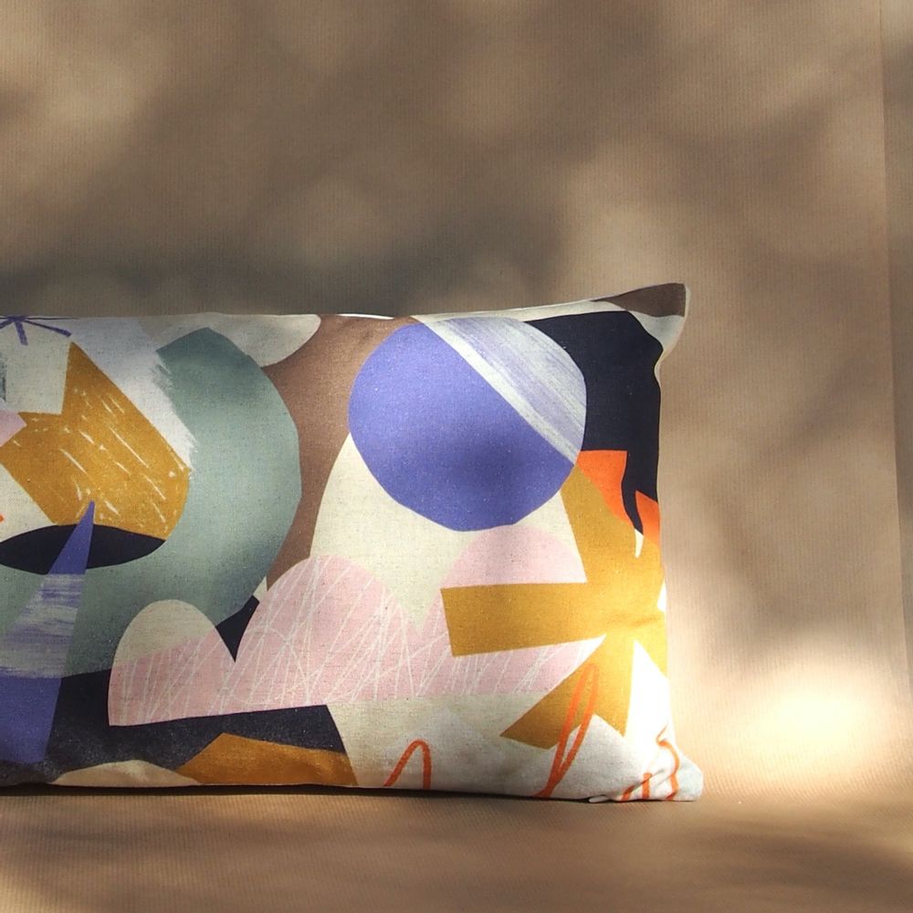 Fabric cushions - Cushion "Fresque" - MAISON RACONTEMOI