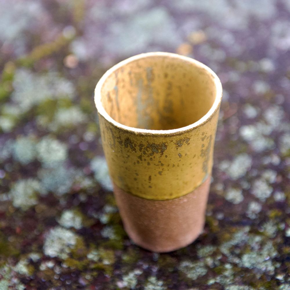Bols - Bol bandeau LICHEN, gobelet, pichet - ANNE KRIEG, CERAMISTE