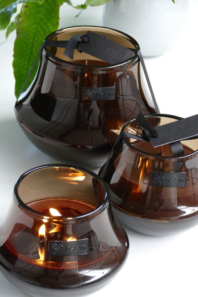 Objets de décoration - Bougie Marron Ufo - OSCAR LUXURY CANDLES
