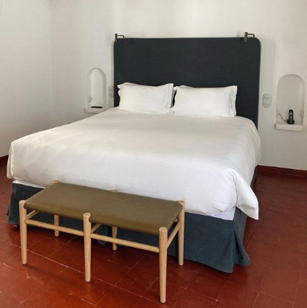 Bancs - Banquette bout de lit Temps Libre - TEMPS LIBRE VIRGINIE LOBROT