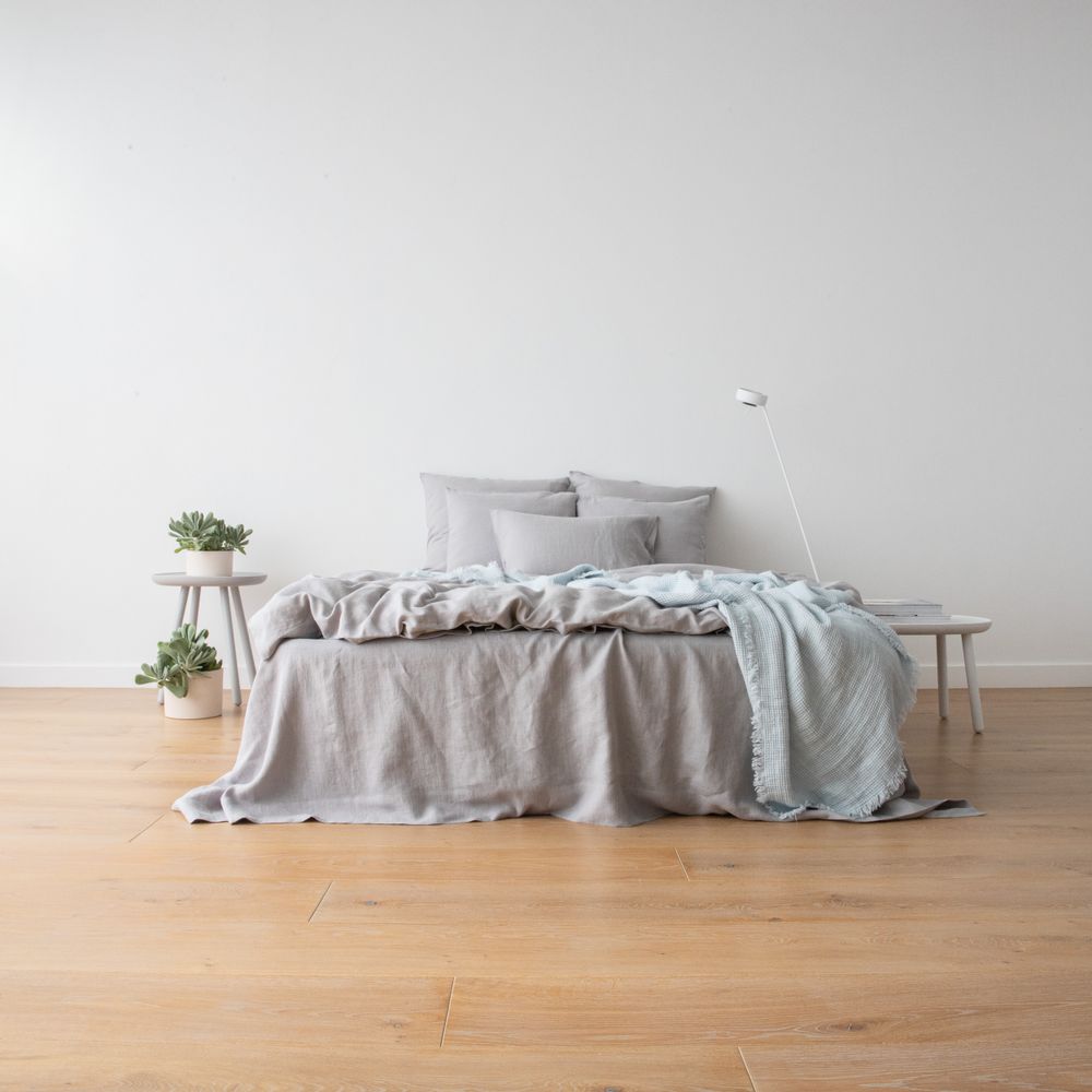 Bed linens - Stone Washed Bed Linen, European Flax Certified linen, Hand Made - LINENME