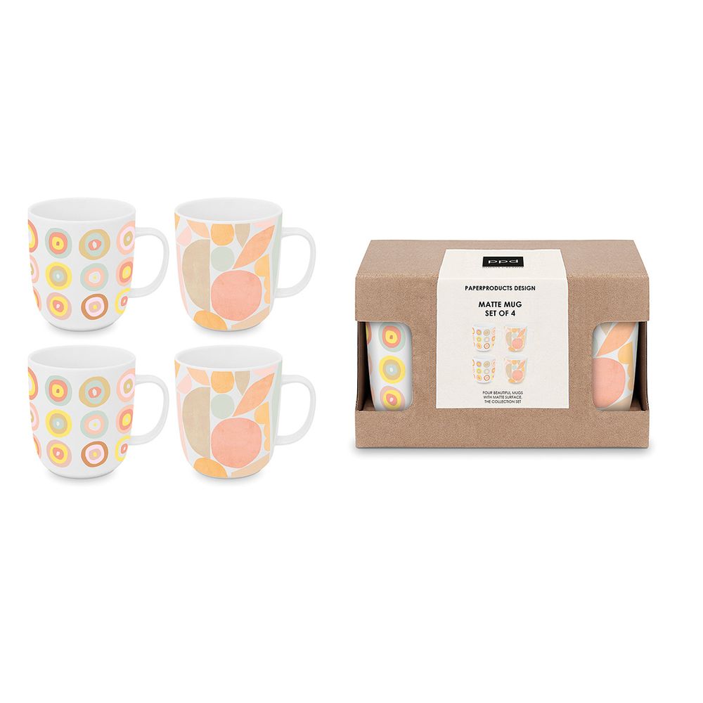 Tasses et mugs - Matte Mug Set of 4 - PPD PAPERPRODUCTS DESIGN GMBH
