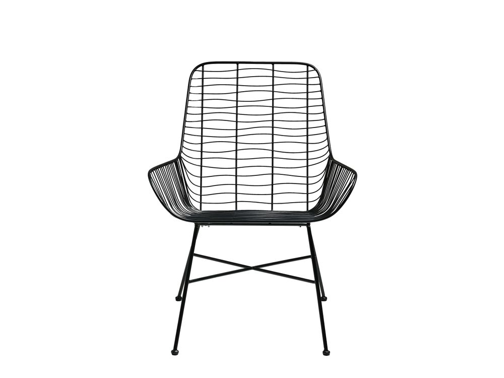 Chaises - Chaise Svale 67x63x77 cm Noir Fer - VILLA COLLECTION DENMARK