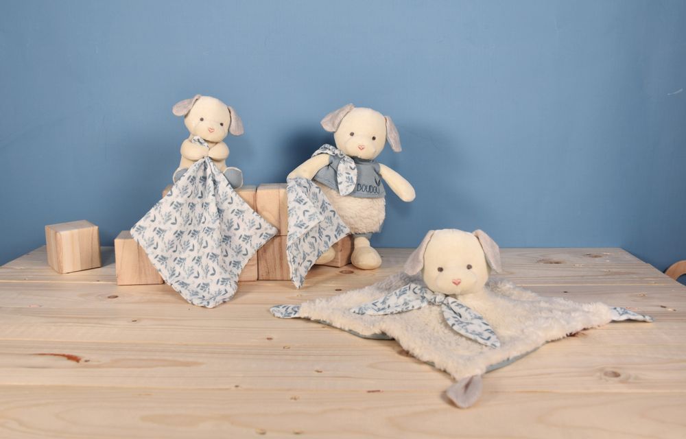 Soft toy - TIWIPI Fox - Doll with doudou - DOUDOU ET COMPAGNIE