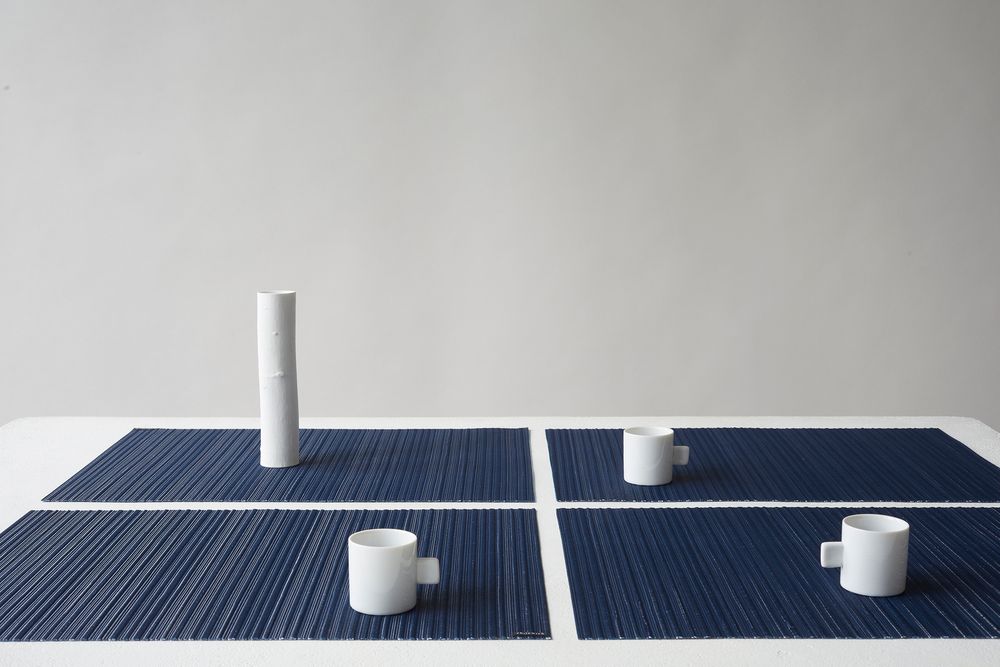 Contemporary carpets - Ribweave Placemat and Rug - CHILEWICH
