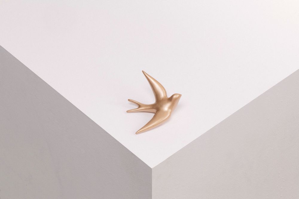 Objets de décoration - VOLAGE, hirondelle céramique - MONOCHROMIC CERAMIC