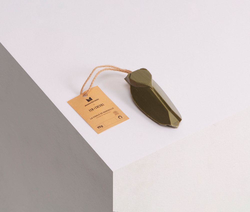 Objets de décoration - SAVON CIGALE CORDE - MONOCHROMIC CERAMIC