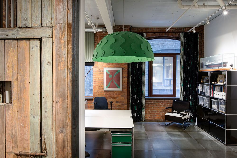 Office design and planning - Acoustic Pendant Lighting : Lamp HUSH - MOAROOM - DAVID TRUBRIDGE