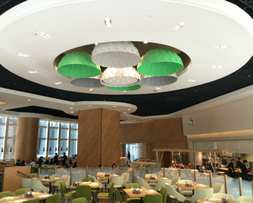 Office design and planning - Acoustic Pendant Lighting : Lamp HUSH - MOAROOM - DAVID TRUBRIDGE