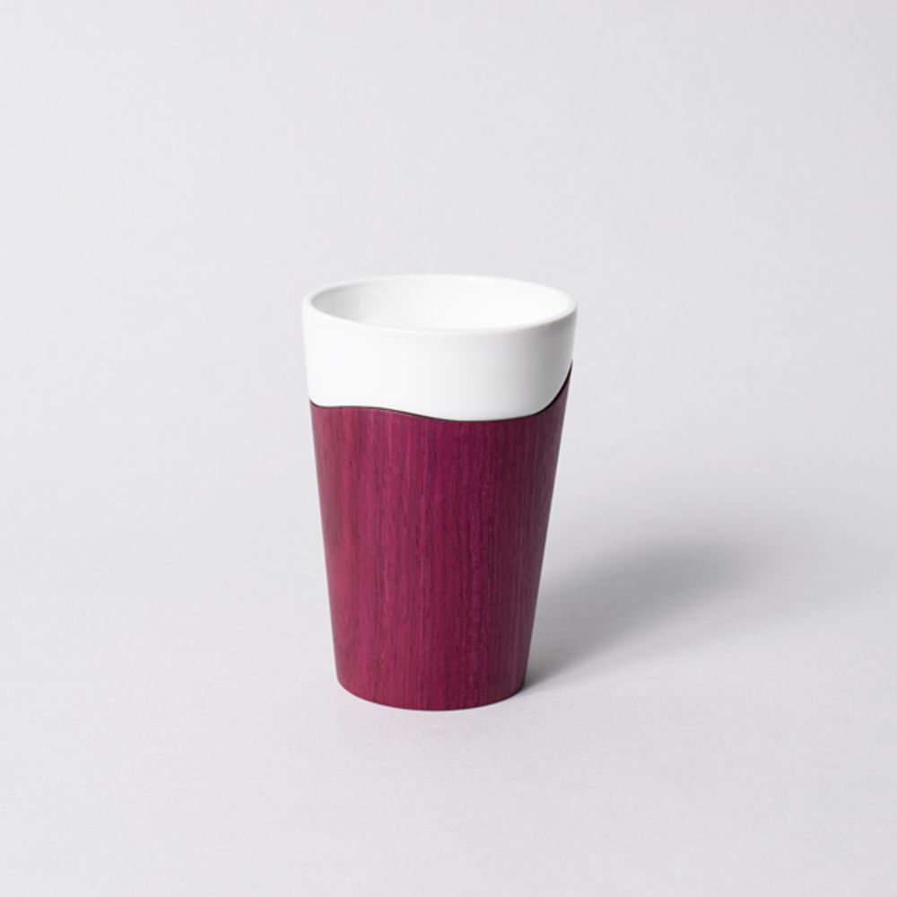 Tea and coffee accessories - “Selvedge” Double Espresso Mug - MOIETY PARIS