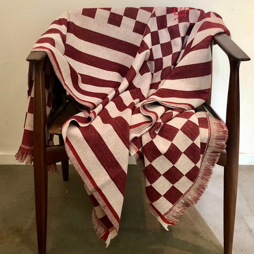 Prêt-à-porter - PONCHO PANO DE LUCA BORDO - SCHOOLOFLIFEPROJECTS