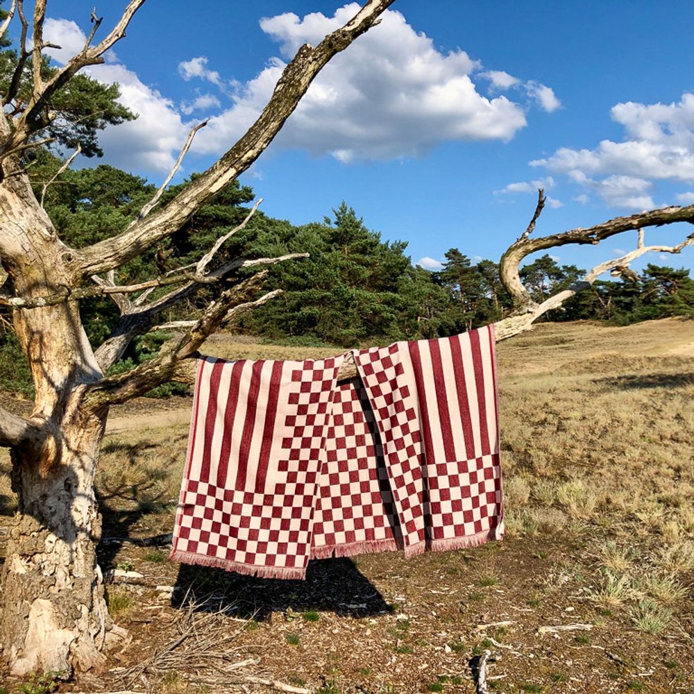 Prêt-à-porter - PONCHO PANO DE LUCA BORDO - SCHOOLOFLIFEPROJECTS