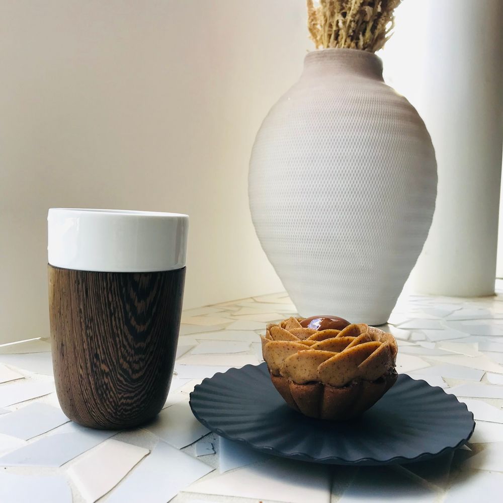 Accessoires thé et café - Tasse "Lagune". - MOIETY PARIS