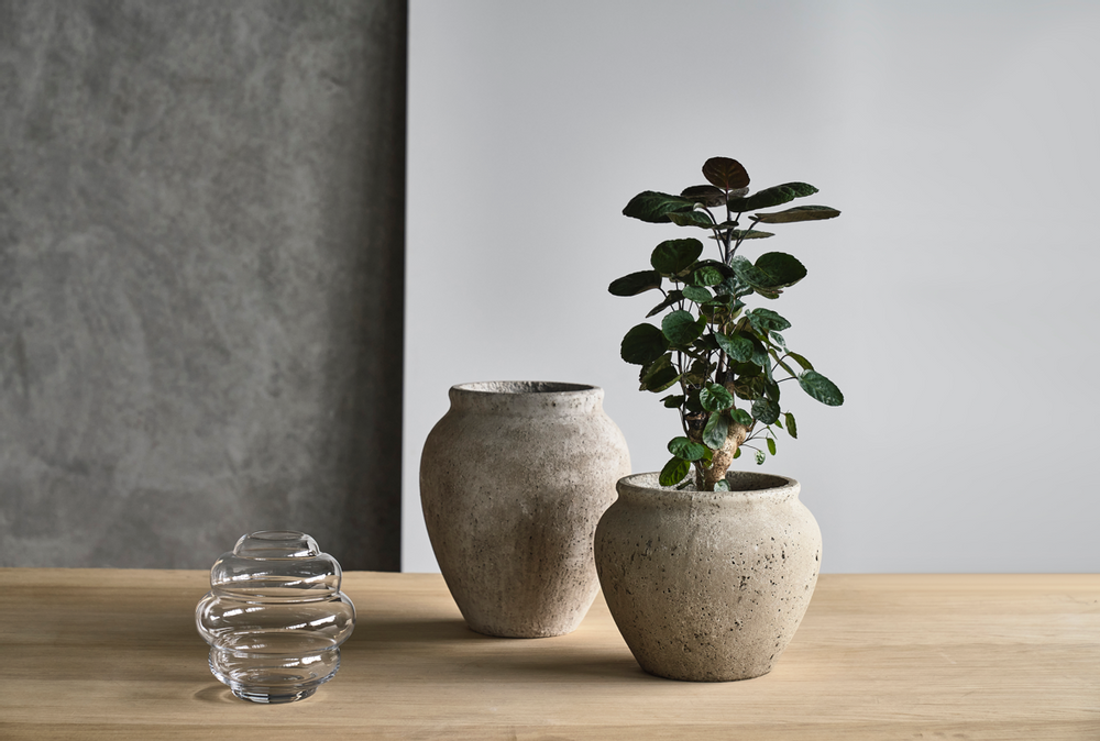 Vases - Vase Bubble 20 x 20,5 cm Verre Clair - VILLA COLLECTION DENMARK
