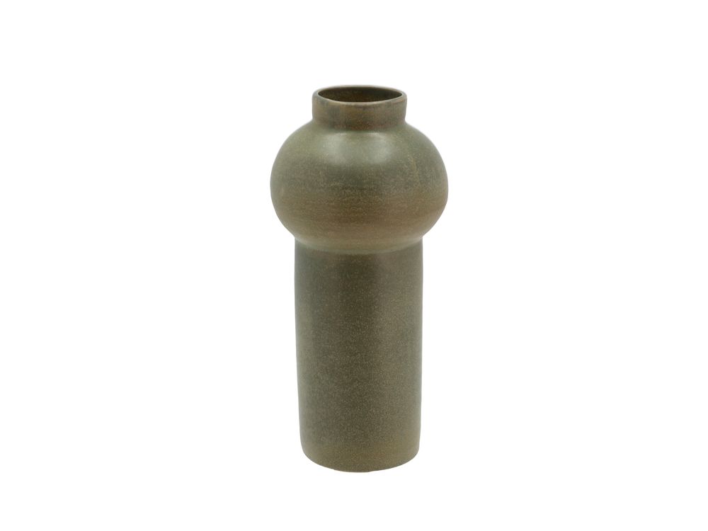 Vases - Rost Vase 14x30cm Green Sandstone - VILLA COLLECTION DENMARK