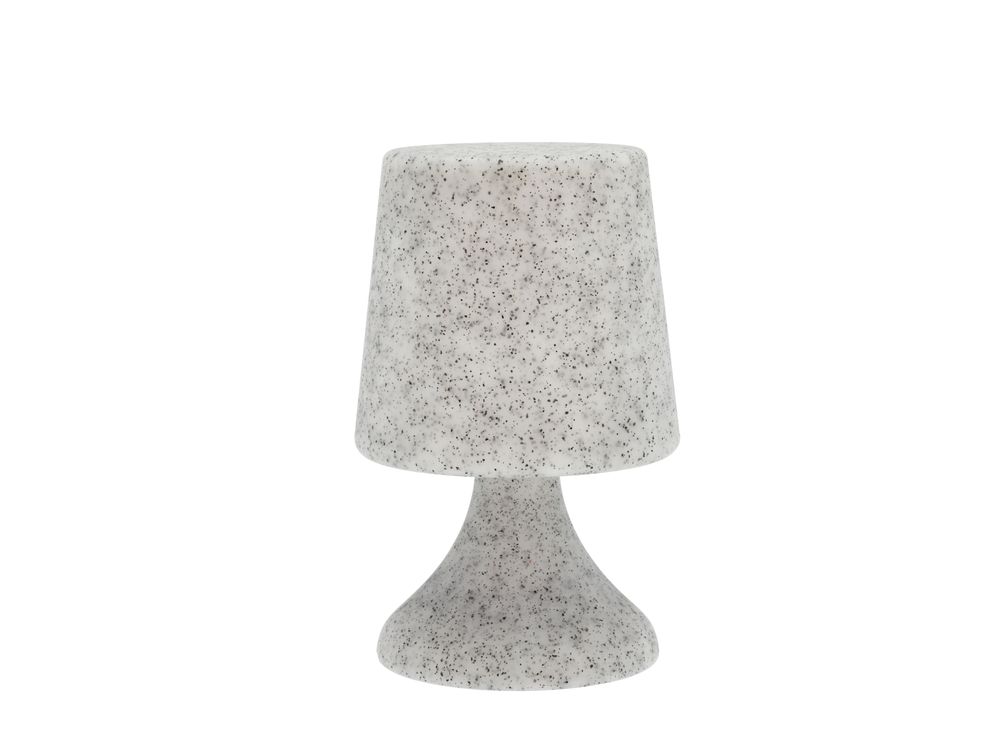 Lampes de table - Lampe Lounge LED Midnat D16 x 25,5 cm PE transparent/blanc - VILLA COLLECTION DENMARK