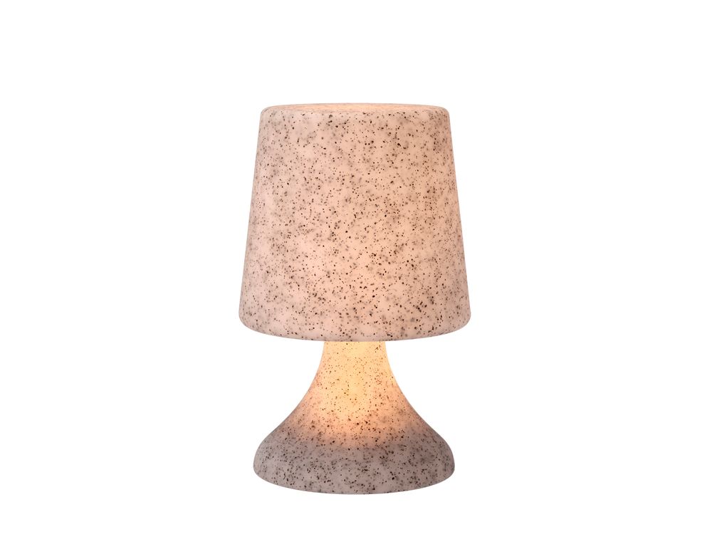 Lampes de table - Lampe Lounge LED Midnat D16 x 25,5 cm PE transparent/blanc - VILLA COLLECTION DENMARK