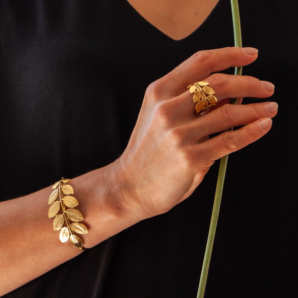 Bijoux - Collection Feuille - LOTTA DJOSSOU