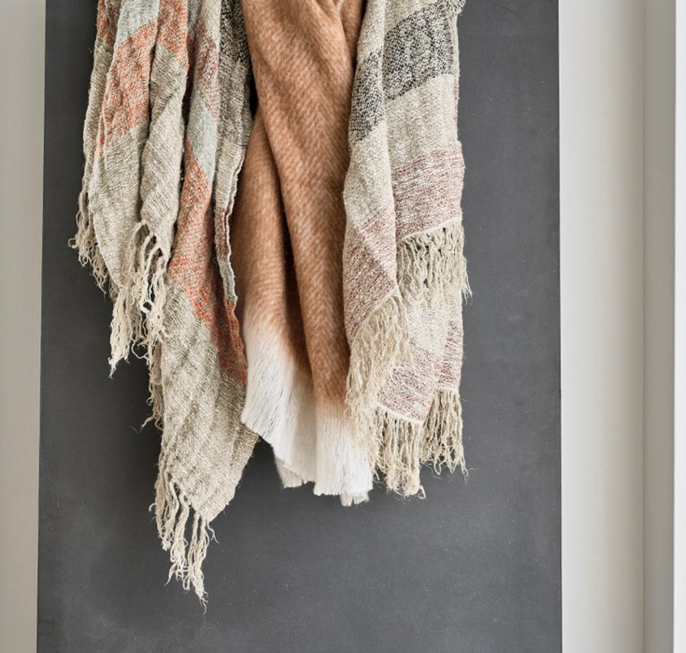 Comforters and pillows - Nature/Multicolor throw 130x170cm - VILLA COLLECTION DENMARK
