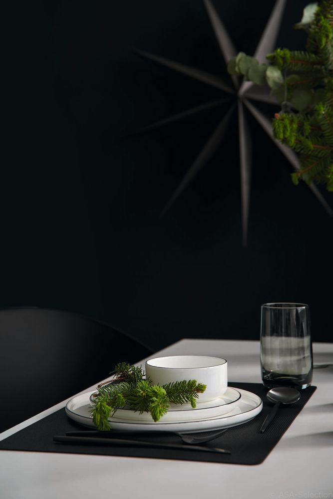 Everyday plates - OCO Black Line - ASA SELECTION