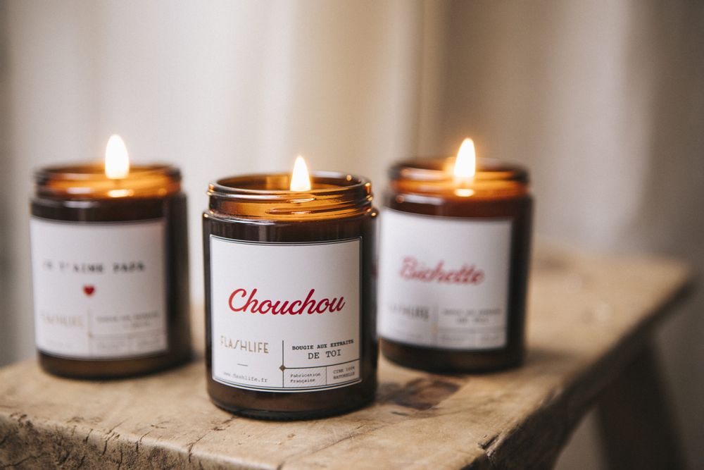 Objets design - Les bougies et objets personnalisés - FLASHLIFE