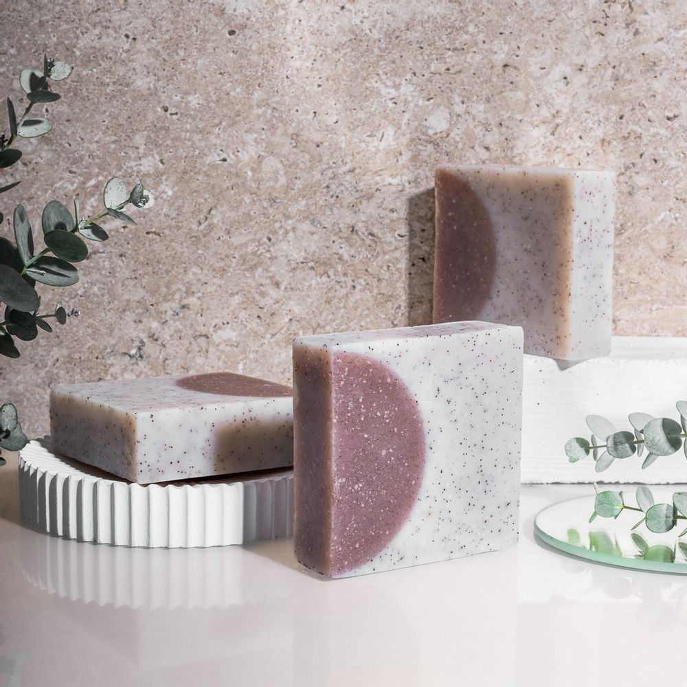 Savons - SAVON GOMMAGE DEMI-LUNE - SAVONNERIE CIMENT