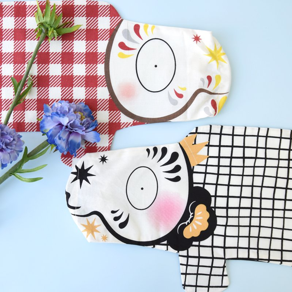 Accessoires de déco extérieure - Koinobori Black&White (KJAP001/S) - MADAME MO