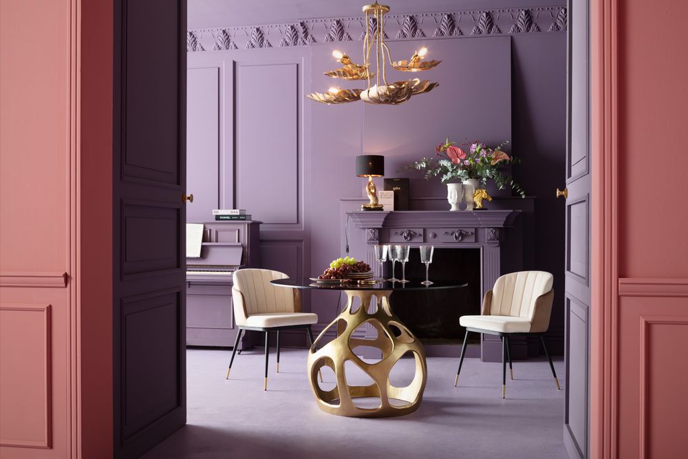 Chairs - Chair Hojas Beige - KARE DESIGN