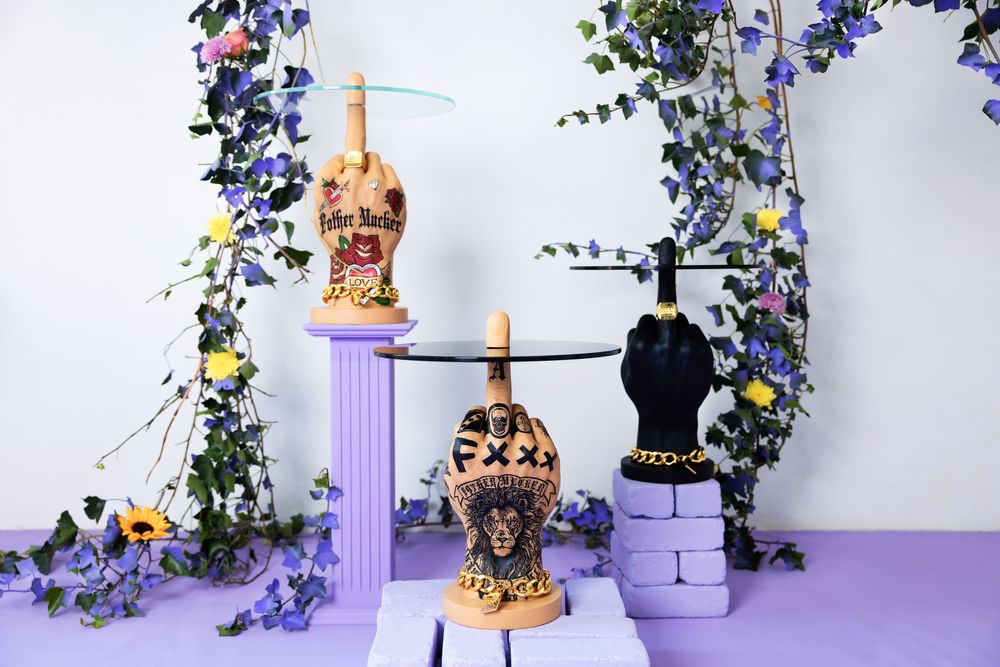 Objets design - Table d'appoint Fother Mucker - BOLD MONKEY