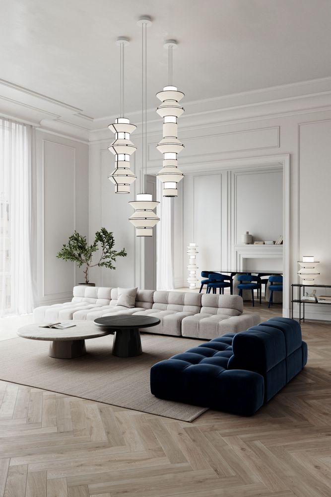 Hanging lights - Pendant light Grand Tower - DESIGNHEURE