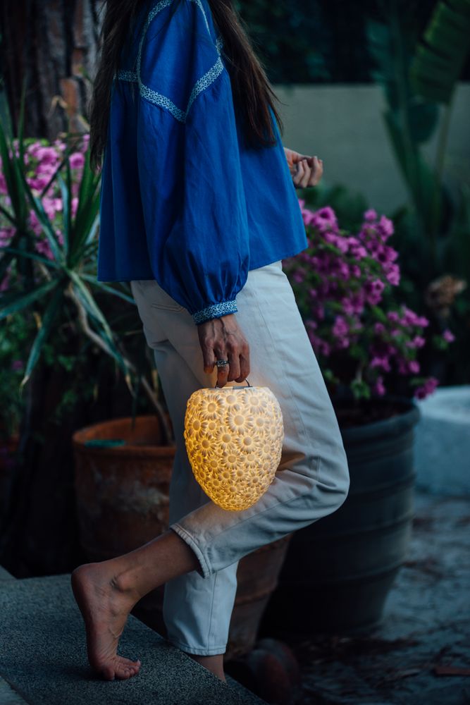 Outdoor decorative accessories - THE DAISY LAMP - Made in Spain - GOODNIGHT LIGHT