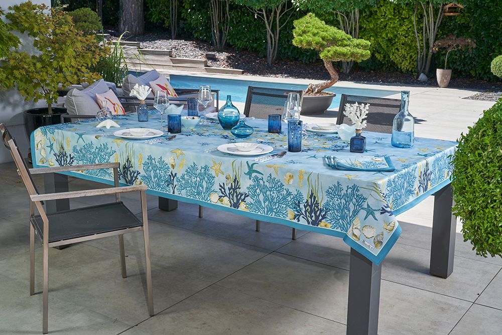 Linge de table textile - Nappe Corail - BEAUVILLÉ