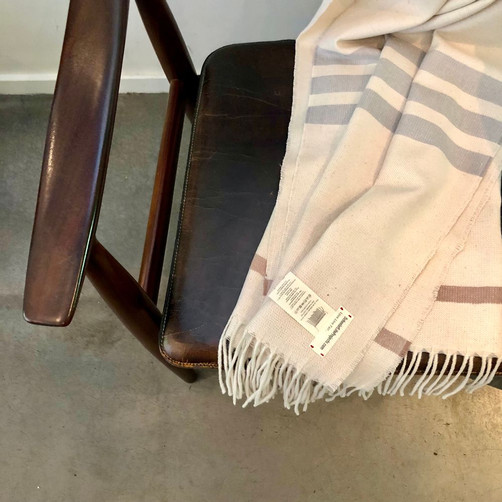 Homewear - STOLA LORIGA IN 50% ORGANIC WOOL AND 50% ORGANIC COTTON - SCHOOLOFLIFEPROJECTS