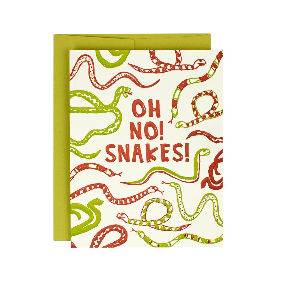 Papeterie bureau - Carte de vœux Spooky Supreme Typographie - OBLATION PAPERS AND PRESS