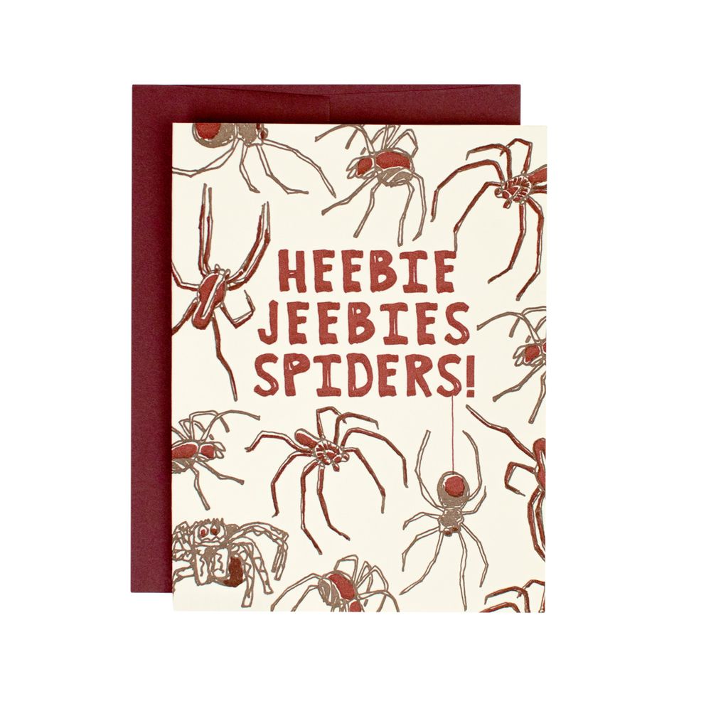 Papeterie bureau - Carte de vœux Spooky Supreme Typographie - OBLATION PAPERS AND PRESS