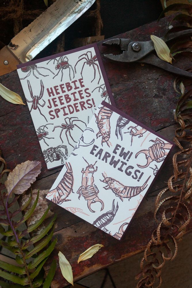 Papeterie bureau - Carte de vœux Spooky Supreme Typographie - OBLATION PAPERS AND PRESS