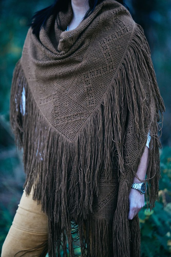 Tissus - Couvre-lit 100 % laine et alpaga fait main. Pièce exclusive - PUEBLO