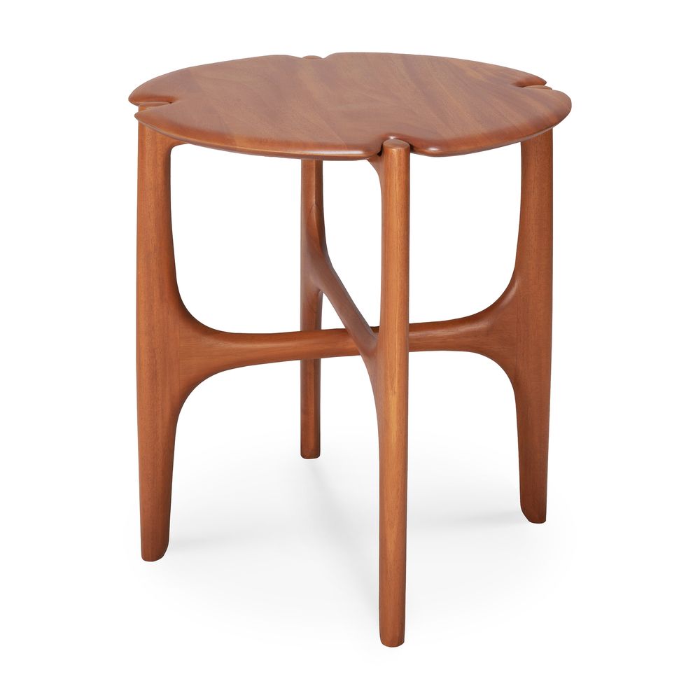 Tables basses - Table basse et d'appoint en acajou PI marron foncé - ETHNICRAFT