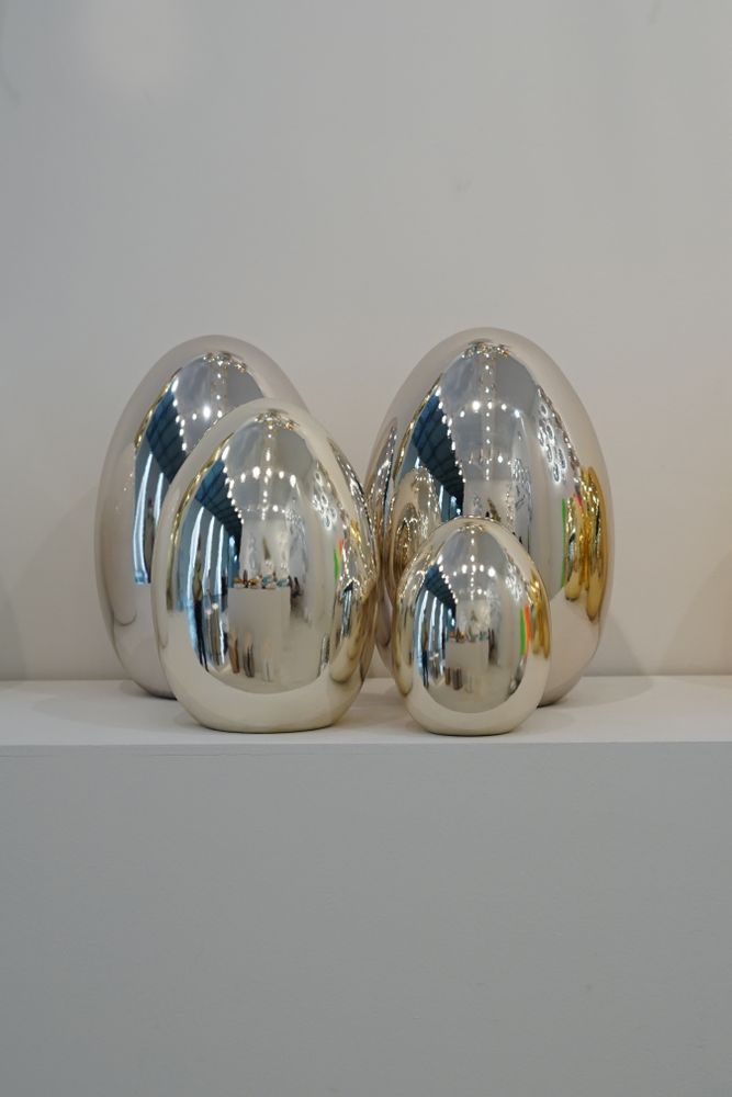 Decorative objects - EGGS - FUORILUOGO CHROME DESIGN