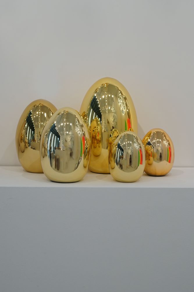 Decorative objects - EGGS - FUORILUOGO CHROME DESIGN