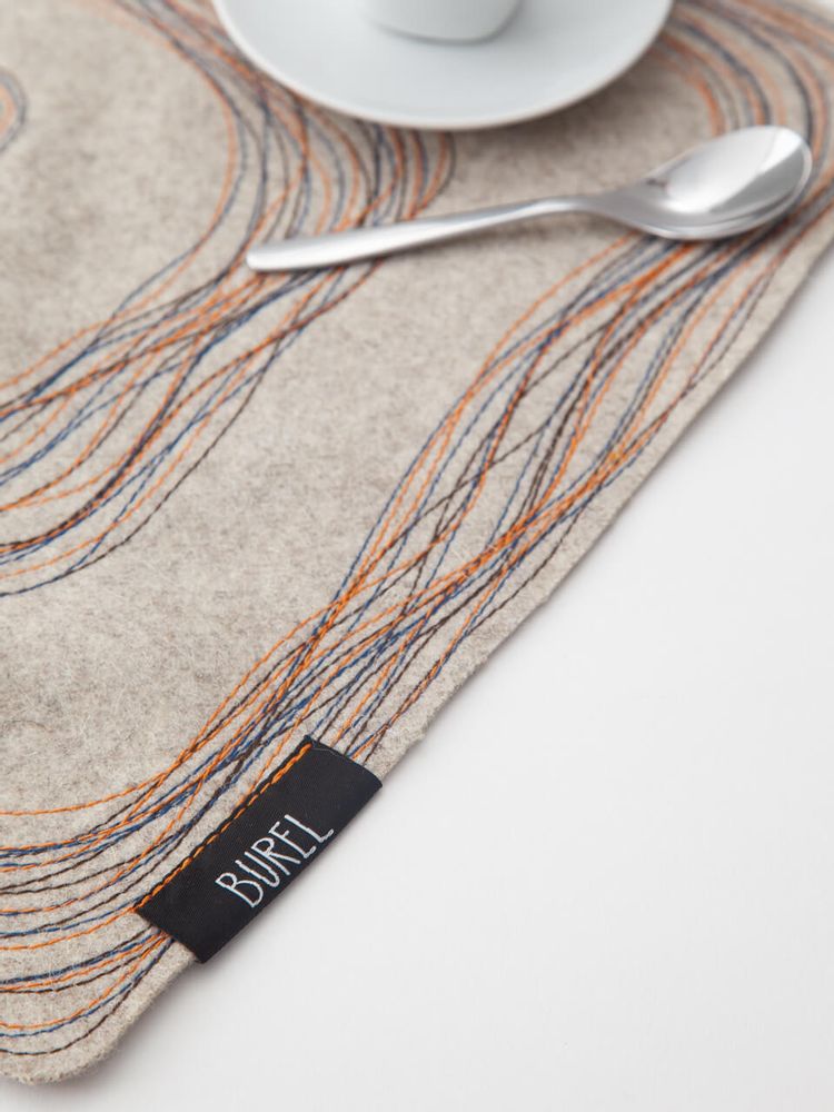 Linge de table textile - Vêtements de table en laine PESPONTOS - BUREL FACTORY