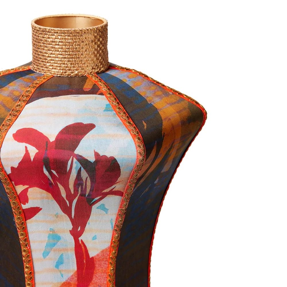 Design objects - Skardu Medium Oasis silk lamp - TRACES OF ME