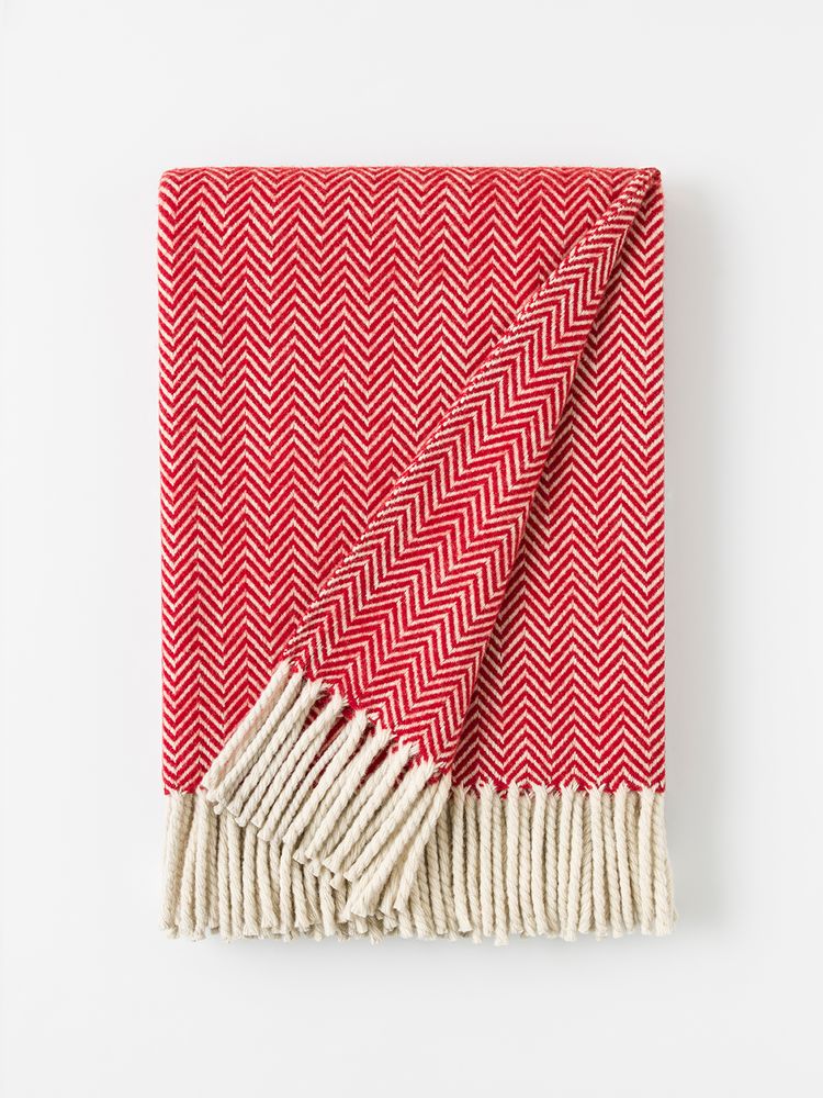 Cadeaux - Couverture en laine Chevron - BUREL FACTORY