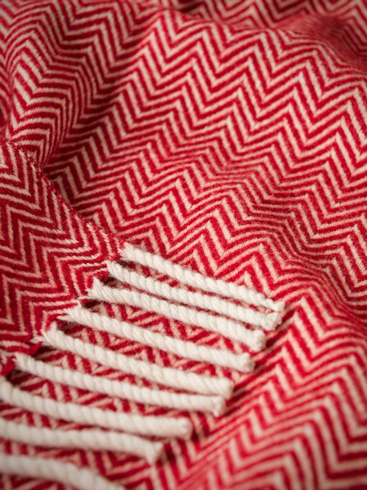 Cadeaux - Couverture en laine Chevron - BUREL FACTORY