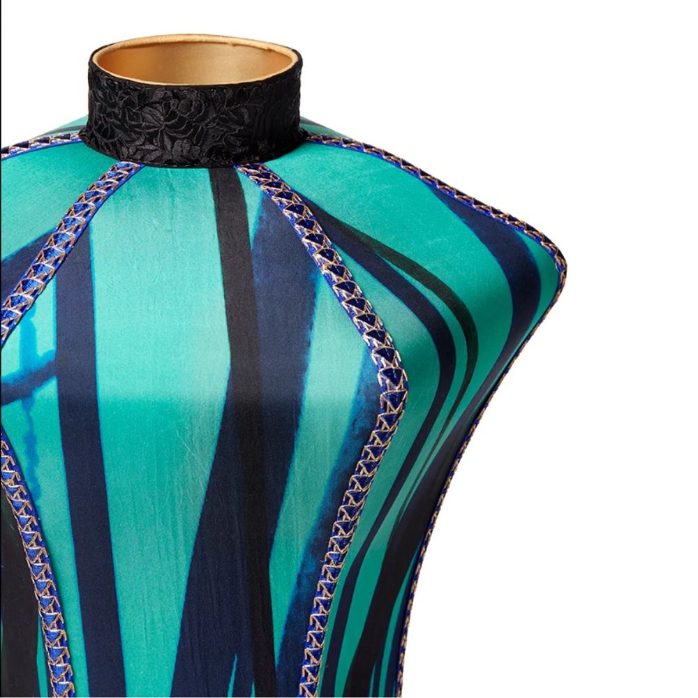 Design objects - Skardu Medium Bamboo Leaves Silk Lamp - TRACES OF ME